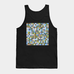 Sea Glass Mosaic on the Sand Tank Top